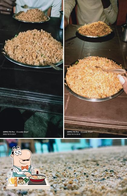 Fried rice at Hotal New Punjabi Dhaba