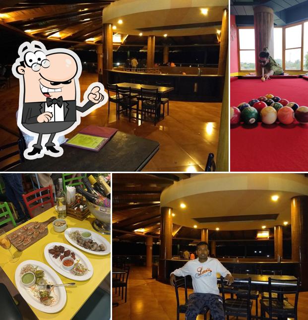 The interior of Milestone Restaurant And Wine LOUNGE (formerly Renaissance) , Ozar