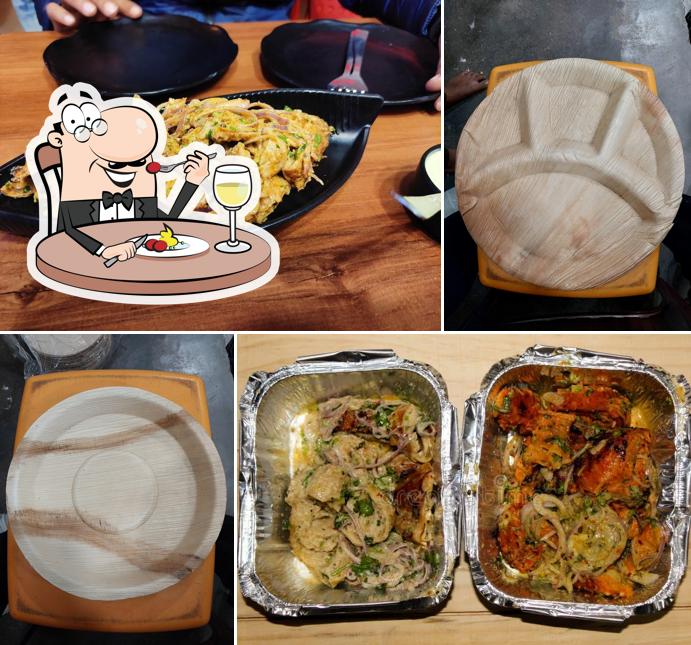 Food at Punjabi Chaap Corner