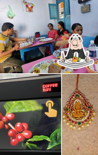 Check out the photo depicting food and interior at Rambabu Mess