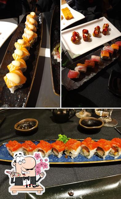 Ordina le varie opzioni di sushi