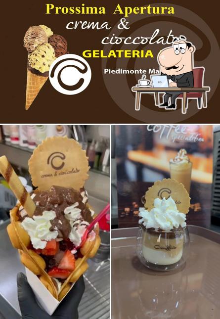 Gli interni di Crema & Cioccolato Piedimonte Matese