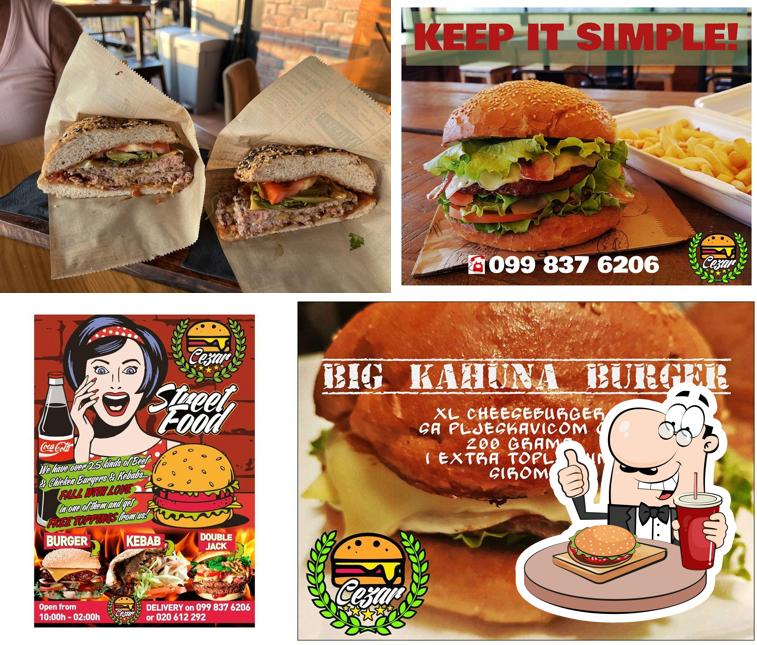 Gli hamburger di Jack's Food&Beer potranno soddisfare i gusti di molti