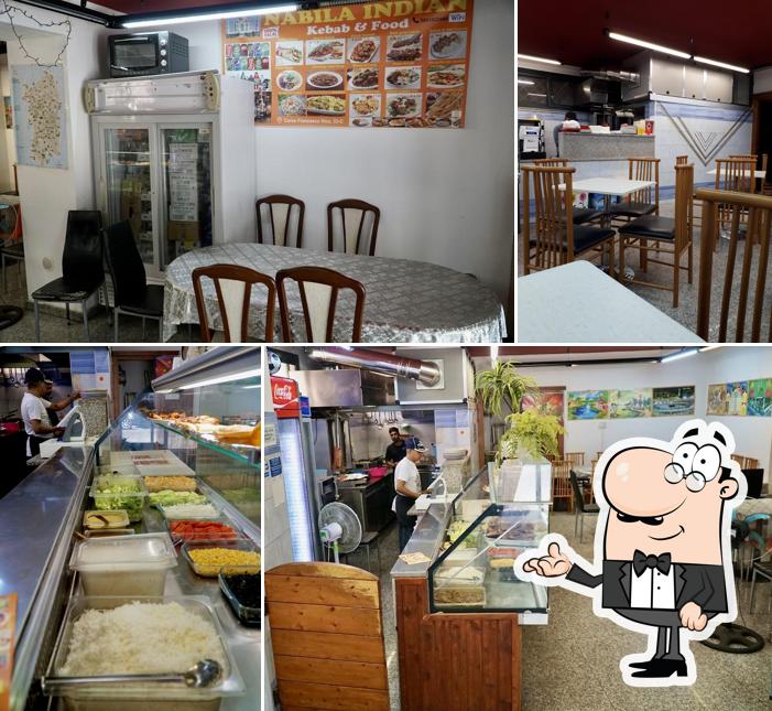 Dai un'occhiata agli interni di Indian Kebab