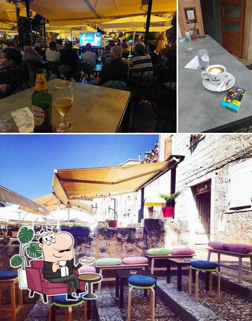 La interni e birra del ristorante