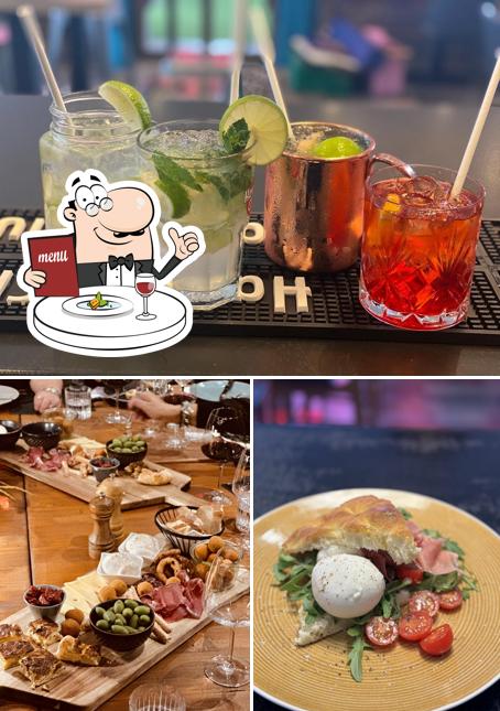 La immagine di cibo e alcol da Chez Gianni