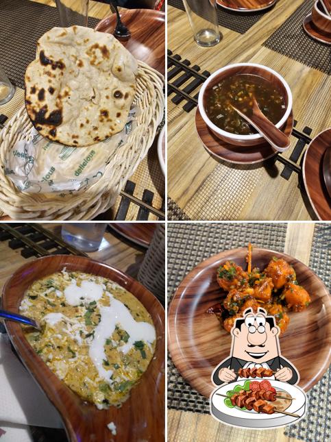 Roti at India Junction Veg Family Restaurant