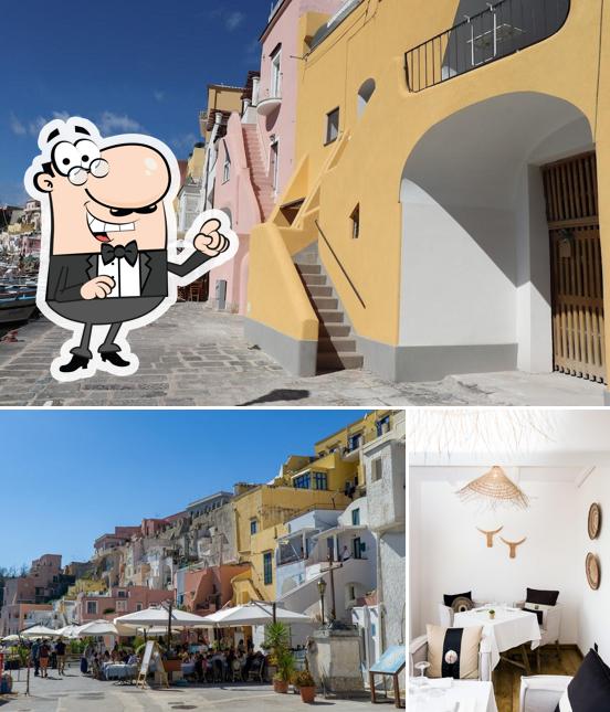 Dai un'occhiata agli interni di Marina Corricella