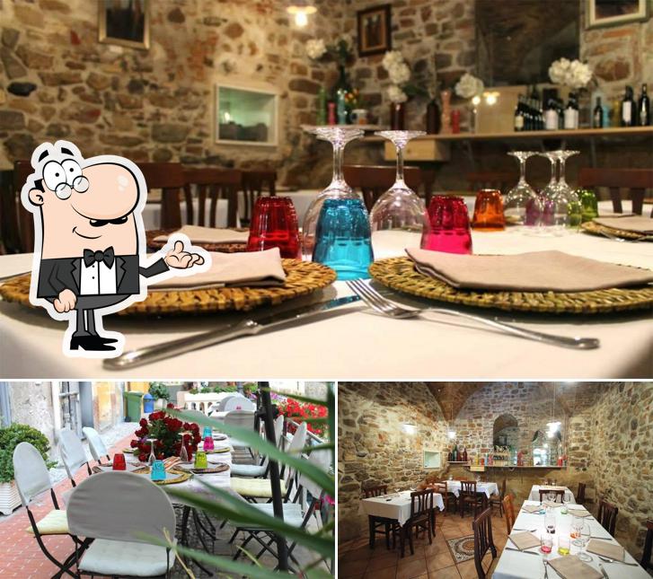 Gli interni di Ristorante A Scibretta