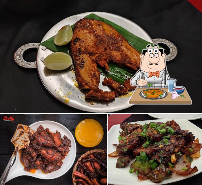 Chicken wings at Shetty Lunch Home ESTD. 1956