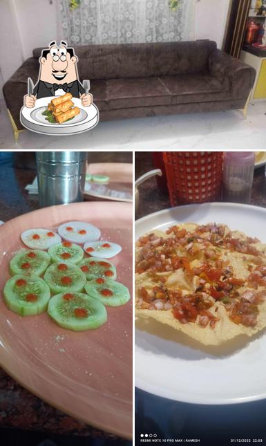 Spring rolls at Sri Surya Dhaba