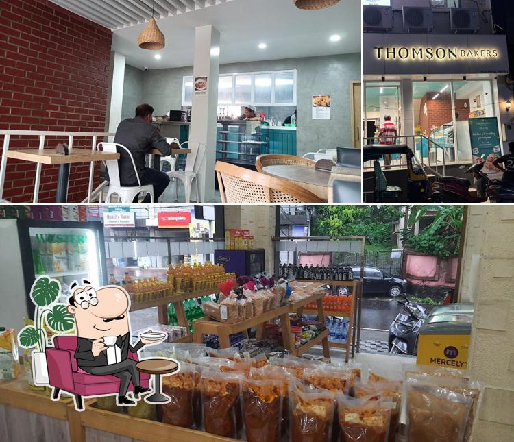 The interior of Thomson Bakery