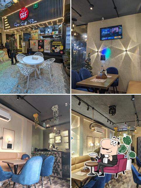 The interior of Spice Grill Flame