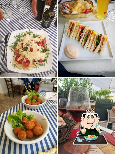 Cibo al Albergo Villa Gentile