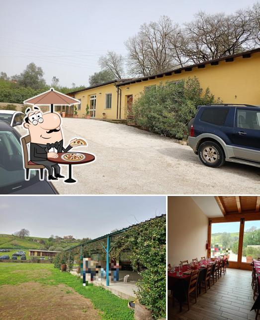 Agriturismo "I Tre Tigli" - Ristorante - Pizzeria - Eventi - Camere si caratterizza per la esterno e interni