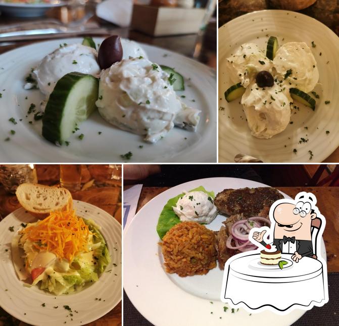 Restaurant Delphi propose une éventail de desserts