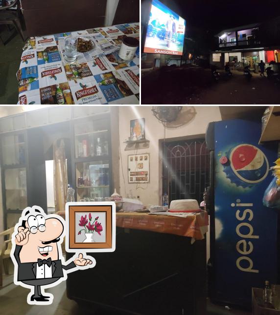 The interior of Samson Bar
