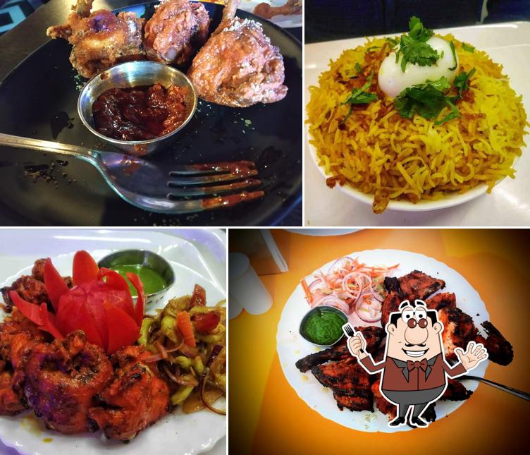 Food at The Maya Cafe