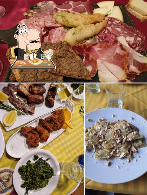 Platti al Rosticceria Trattoria L’oca Giuliva