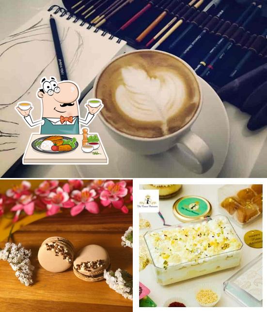 Among various things one can find food and beverage at The Crown Patisserie Cake Studio