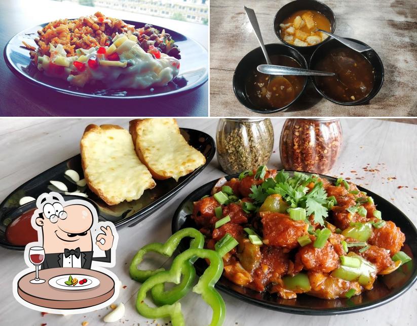 Food at Pizza Zone