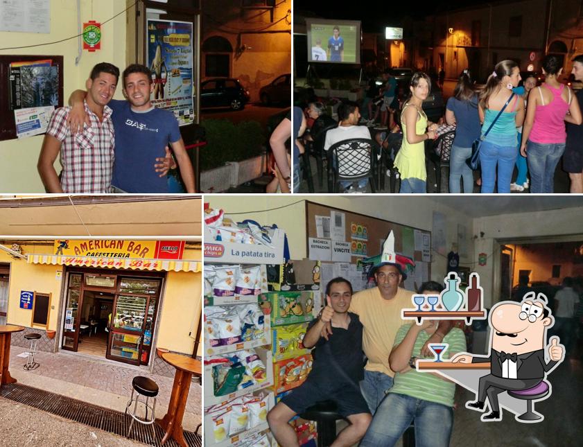 Gli interni di American Bar