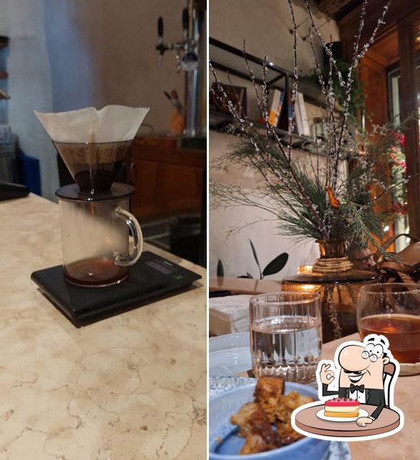 Cheesecake al FolkLore Specialty Coffe and drinks