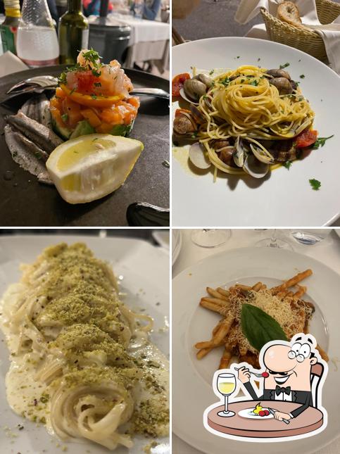 Ceviche al ristorante malvasia