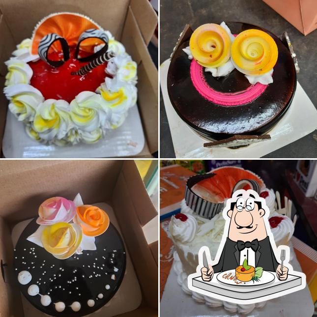 Food at Manju Confectionery and Bakery