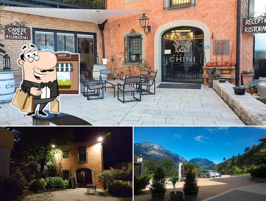 Gli esterni di Mas dei Chini - Cantina, Ristorante e Agriturismo