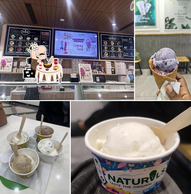 Food at Naturals Ice Cream