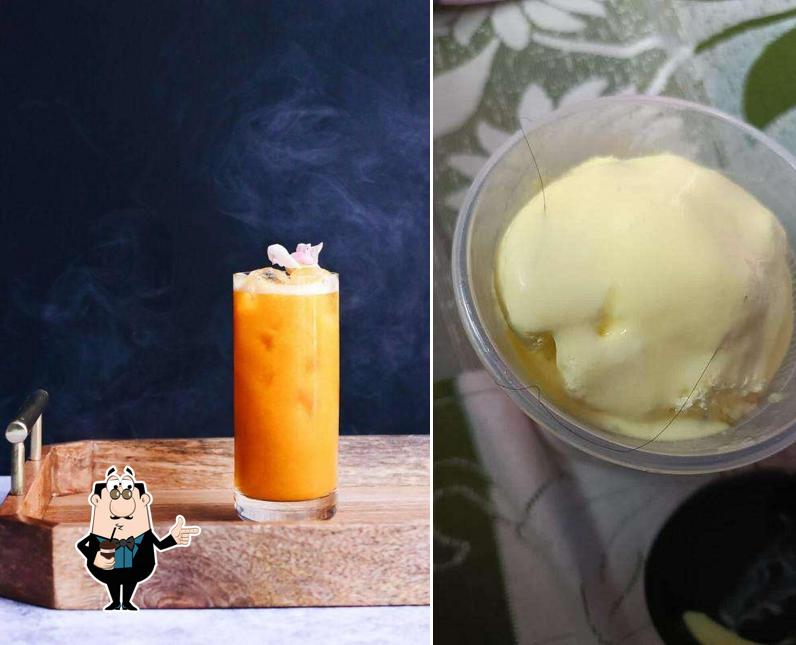 Enjoy a beverage at Lassi & Shakes
