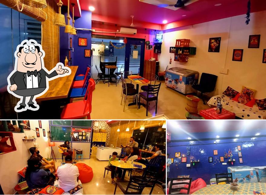 The interior of ScoopTown - The Ice Cream Cafe