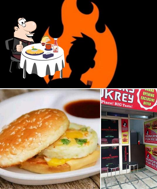 Treat yourself to a burger at Hungry Fukrey