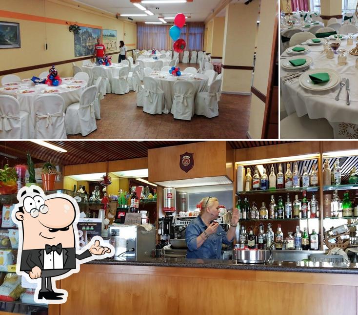 Dai un’occhiata alla foto che presenta la interni e bancone da bar di Bar Ristorante Il Pino