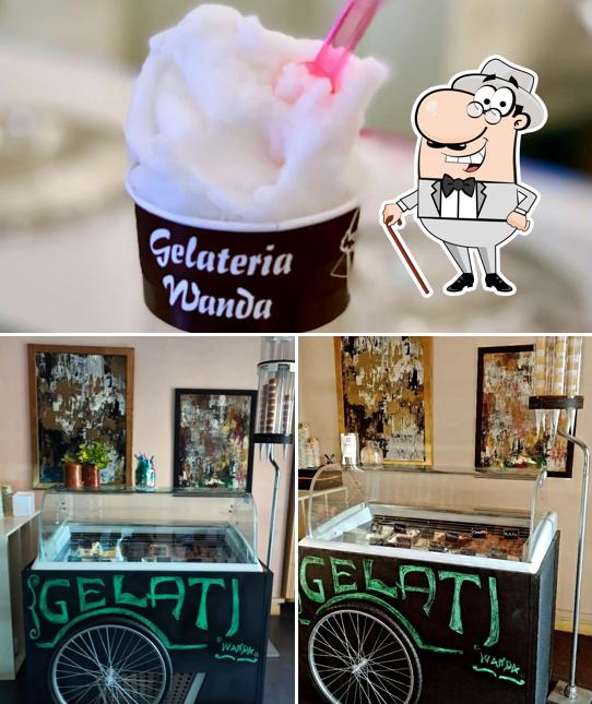 La foto di esterno e cibo da Gelateria Wanda