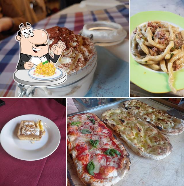 Spaghetti alla carbonara al Ristorante Pizzeria Mecci