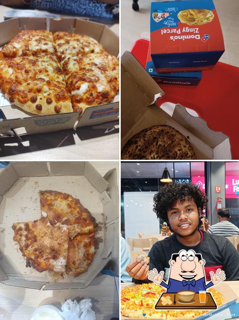 Food at Domino's Pizza