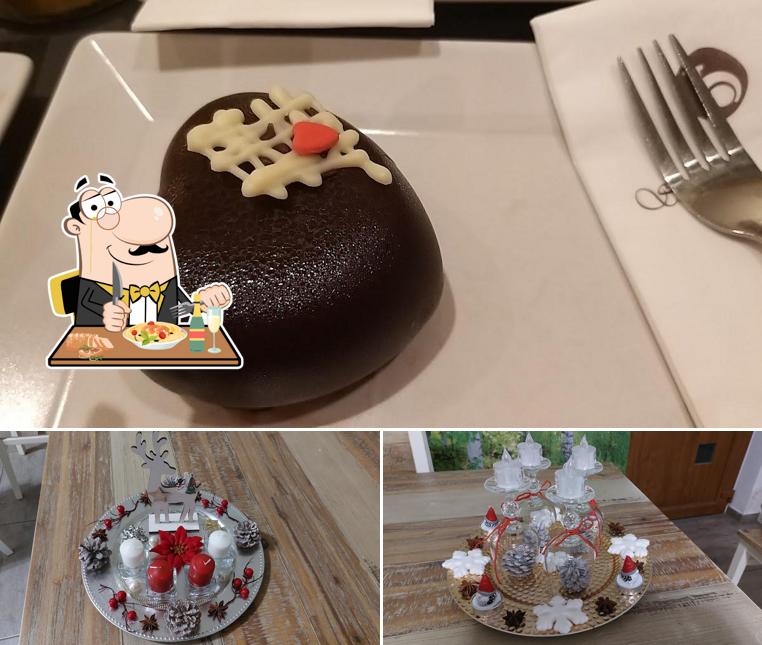 La foto della cibo e interni di Kavarna in slaščičarna Sladka zapeljivost