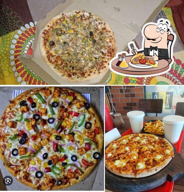 Get pizza at New York Pizzeria