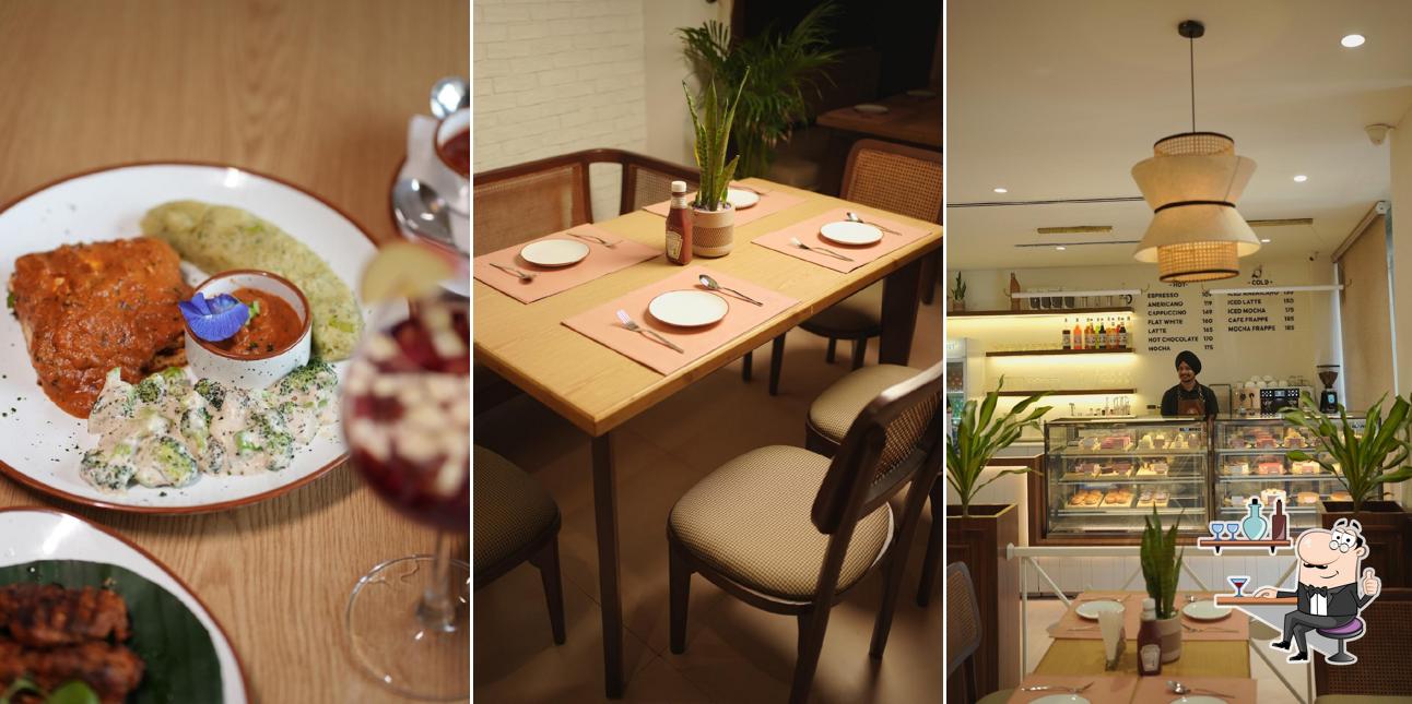 Take a seat at one of the tables at PAPRIKA