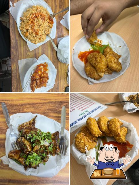 Food at Evergreen Momo Shop