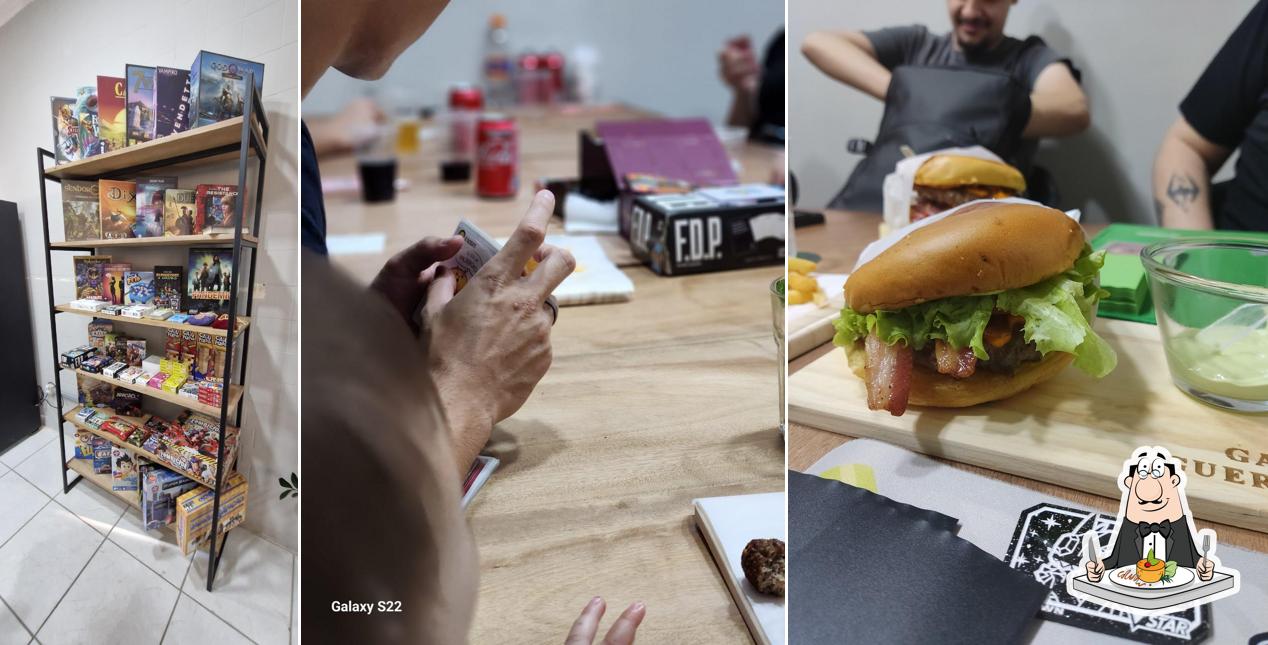 Comida em Gato Guerreiro Bar e Jogos