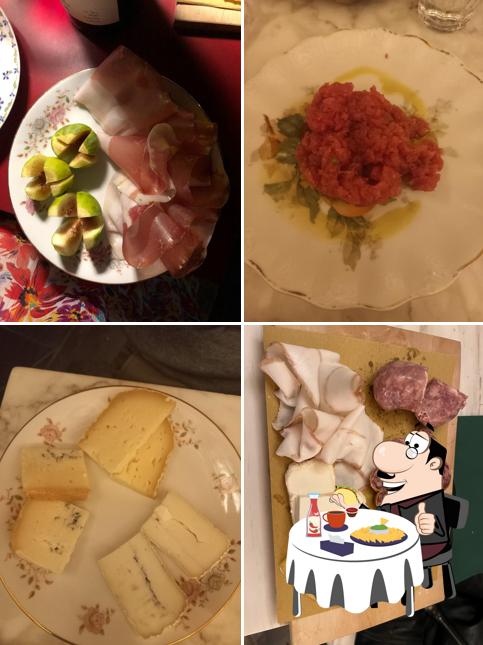 Piatto di formaggi al La Sosta