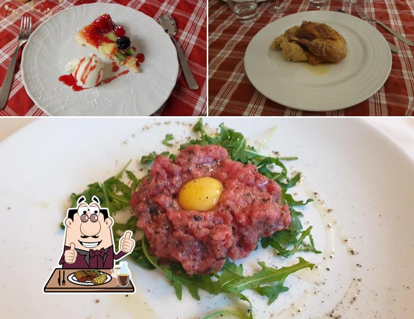 Tartaredi manzo al Ristorante Forno Antica Osteria