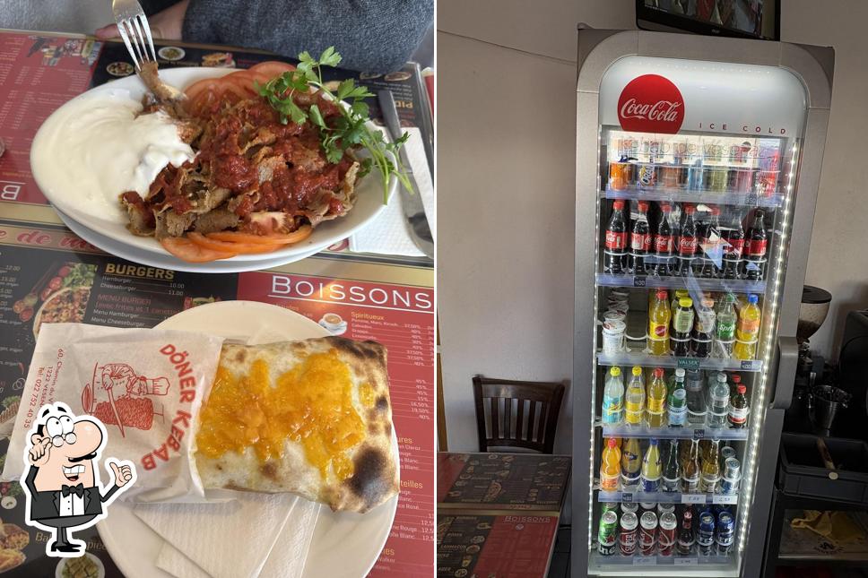 Gli interni di Vésenaz Kebab