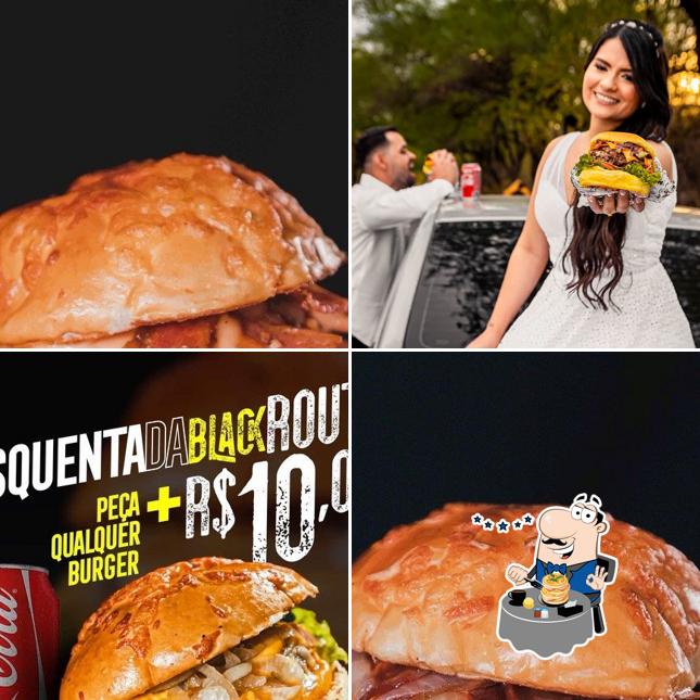 Platos en Route 66 Burger