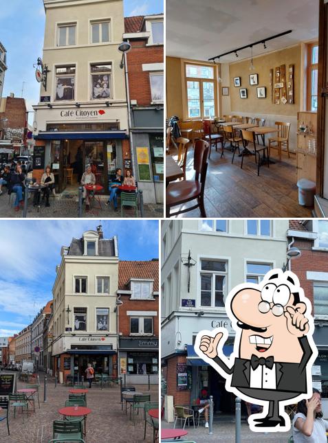 Installez-vous à l'une des tables de Café Citoyen