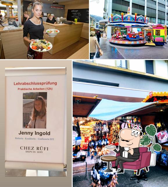 Gli interni di Chez Rüfi AG