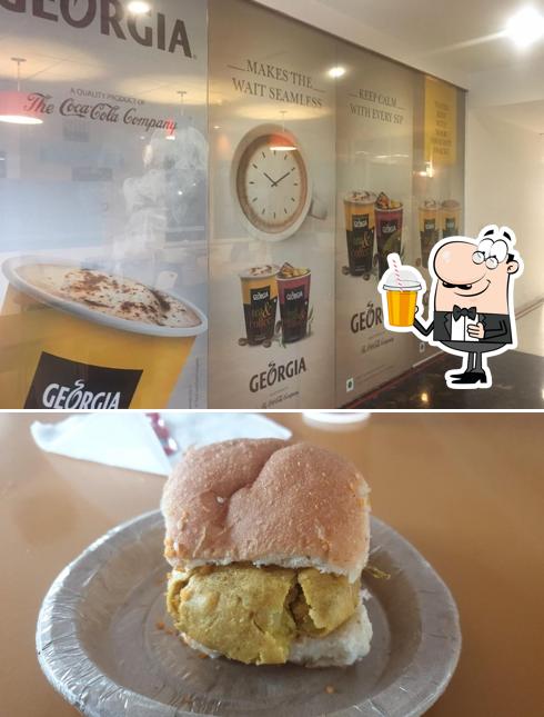 Enjoy a drink at Nescafe